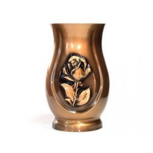 Ваза из полимергранита ВПЛ-1.005 Бронза